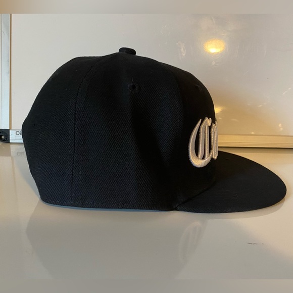 Compton Hat - Black - Raiders - NWA - Flat Brim - Los Angeles SnapBack - Picture 3 of 6